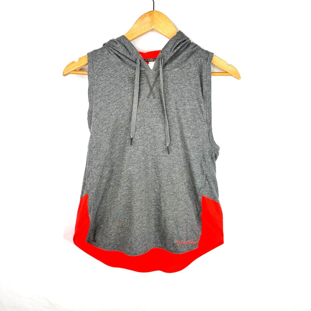 Under Armour Hooded Mesh Panel Tank Top Small